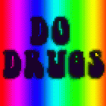 DoDrugsOnRainbowBackgroundAvatar