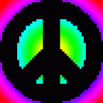 SpinningBlurryPeaceSignIcon