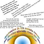 LetThereBeMoreLightLyricsWithBlueWhiteAndBrownBackground