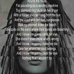MyGirlLyricsWithGirlBackground