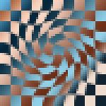 BrownAndBlueCruvedAndSpirsaledTile