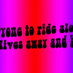 RideCaptainRideLyricsOnRainbowBanner