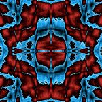 PsychedelicRedAndBlueTile