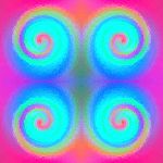 WickedFourSpiralTileBackground