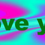 ILoveYouOnePsychedelicTile