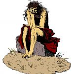 Weeping christ