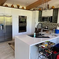 kitchen in new home