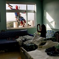 Window Washer Spiderman