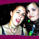 Me and Katie. Lookin, uuum...awesome?