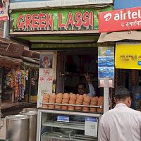The Green Lassi Shop, Varanasi
