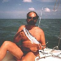 1990's, aboard 'Caroline'