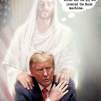 Trump and Jesus.