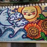 Sun, Moon, Stars #2