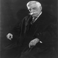 Justice Oliver Wendell Holmes.