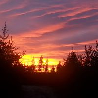 Beautiful sunrise