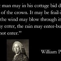 The Poorest Man May In His Cottage.
