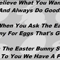 Believe What You Want.