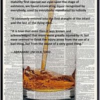 Lincoln Alcohol Quote.