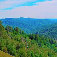 California Coastal Mountain Range