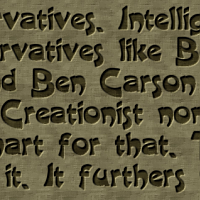 A Note To Modern Conservatives...