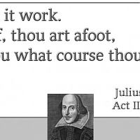 Mischief Thou Art Afoot.