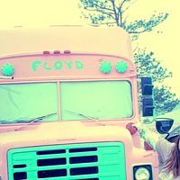 Here's me being overly excited about the Floyd bus