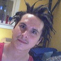 5th: Finally using the dreadheadhq method and sprayin in the accelerator again and air drying...then taking each section at a time and backcombing...backcombing....backcombing....adding m&m or so of wax between ever so strokes...this is it...well i lo