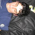 Brian passed out