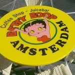 Table at Betty Boop Coffeeshop