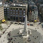 Dam Square Arial View