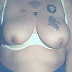 tits over bra