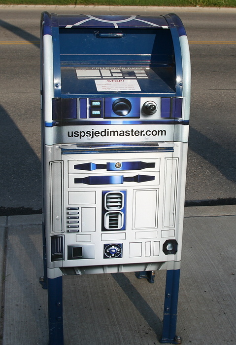 R2D2 Star Wars Mail Box